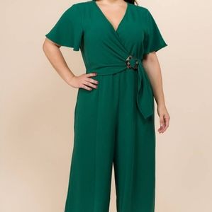 Buckle Trim Jumpsuit